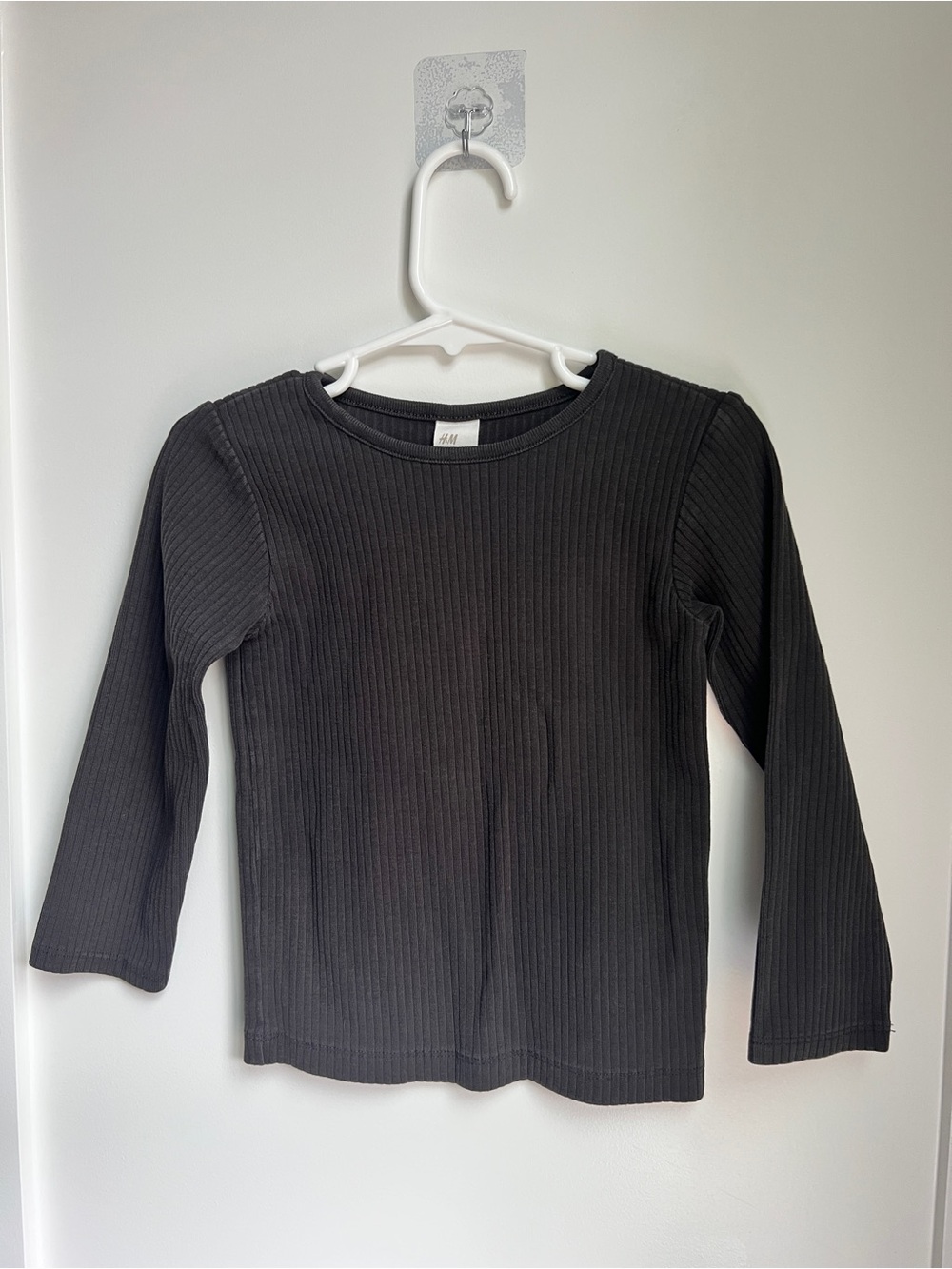H&M Ribbed Long Sleeve Shirt – 3T